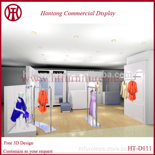 Shopping mall shop clothes hanger stand design for sale